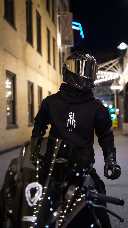 PIN POINT REFLECTIVE HOODIE