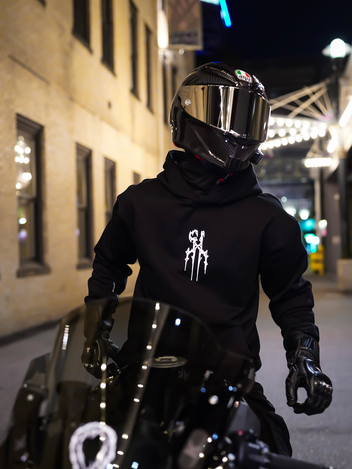 PIN POINT REFLECTIVE HOODIE