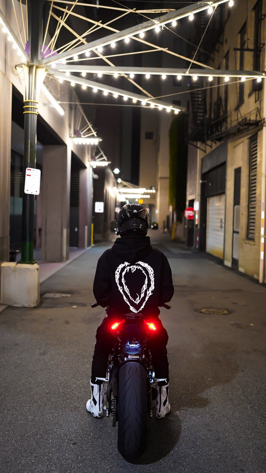 PIN POINT REFLECTIVE HOODIE