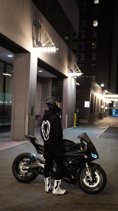 PIN POINT REFLECTIVE HOODIE